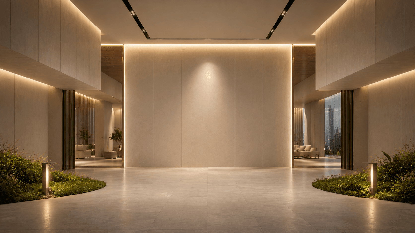 Warm, light-filled residential interior
